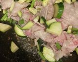 ズッキーニと豚肉と豆腐のあっさり炒め作り方5写真
