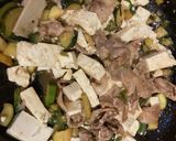 ズッキーニと豚肉と豆腐のあっさり炒め作り方10写真