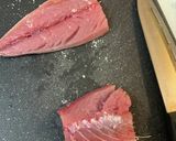 フライパンでサバの塩焼き作り方1写真