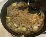 長ネギとこんにゃくのピリ辛味噌炒め作り方3写真