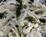 レンコンとワカメの甘酢作り方1写真