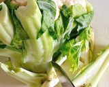 カリフラワーの細い茎の酢醤油漬け作り方1写真