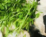 シンプル味●鶏肉＆豆苗の蒸し焼き炒め作り方2写真