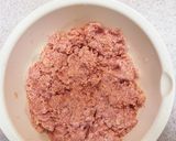 #蓮根とひき肉ハンバーグ作り方2写真