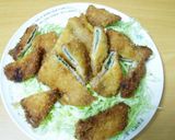 豚肉のニンニク・シソはさみ揚げ作り方4写真
