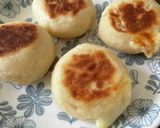 米粉のとろけるチーズパン☆フライパンで作り方4写真