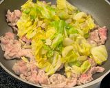 豚肉とキャベツのみそバター炒め作り方8写真