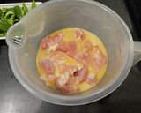 酢豚風～鶏のケチャップ炒め♪作り方1写真