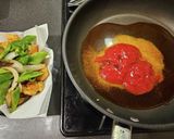 酢豚風～鶏のケチャップ炒め♪作り方5写真