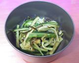 簡単！きゅうり&塩昆布&ごま油のあえもの作り方5写真