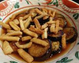 フキの胡麻油炒め♥️葉っぱも煮浸し作り方4写真