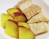 うちの味☆京風仕立て♪さつまいもの煮物♪作り方24写真