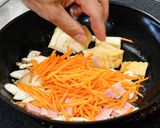 エンサイと厚揚げのオイスター炒め作り方4写真