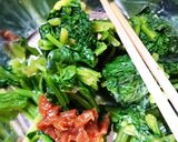 ほうれん草の梅おかか和え作り方4写真