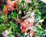 ほうれん草の梅おかか和え作り方5写真