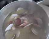 ホタテ稚貝のお味噌汁作り方4写真