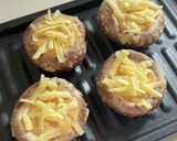 ☆しいたけの味噌マヨチーズ焼き☆作り方3写真