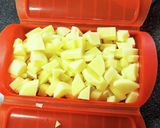 食感最高！ナッツとカニカマのポテトサラダ作り方2写真