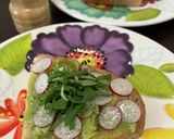 アボカドのオープンサンド♩作り方4写真