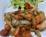 鶏胸肉と人参のゴマだれ和え作り方8写真