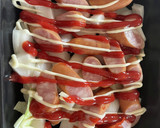簡単！ウインナーと玉ねぎのチーズ焼き作り方2写真