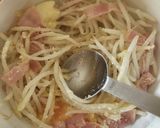 もやしカルボナーラ☆ダイエット☆ランチ作り方2写真