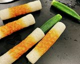 お弁当に！ちくわおくら作り方4写真