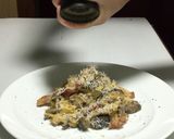 【ダイエット】豆腐とキノコのカルボナーラ作り方25写真