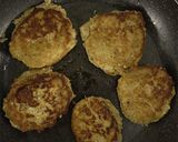 味付け簡単＊いわしの缶詰で豆腐ハンバーグ作り方5写真