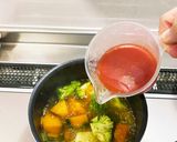 かぼちゃのトマトスープ作り方4写真