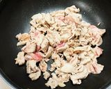 簡単！豚肉のきな粉炒め作り方1写真
