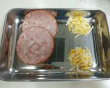 シャウスライスとかけるチーズで、ちいすら作り方1写真