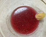 くすみピンクの梅酢ドレッシング作り方1写真