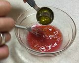 くすみピンクの梅酢ドレッシング作り方2写真