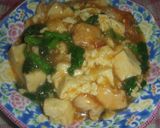 菜の花と鶏もも肉の麻婆豆腐作り方9写真