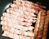根曲がり竹の肉巻き(焼肉のたれ味)作り方4写真