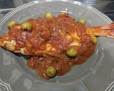 鯛のトマト煮込み作り方5写真