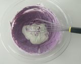 ブルーベリーマーブルチーズケーキ作り方7写真