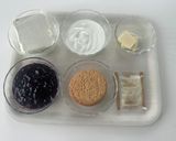 ブルーベリーマーブルチーズケーキ作り方1写真