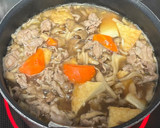 豚肉と厚揚の煮物作り方4写真