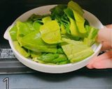 小松菜とツナの塩昆布和え作り方1写真