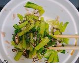 小松菜とツナの塩昆布和え作り方3写真