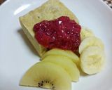 ★低糖質！レンジで＊バナナ蒸しケーキ＊♪作り方17写真