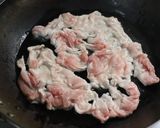 野菜がとろ～り★豚肉なす新玉ねぎの鍋しぎ作り方3写真