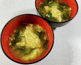 ほうれん草のかき玉汁作り方8写真