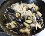 野菜がとろ～り★豚肉なす新玉ねぎの鍋しぎ作り方7写真