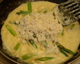 アスパラとカニの♔クリーミィ〜パスタ作り方3写真
