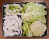 豚バラキャベツの甘辛味噌炒め☆作り方1写真