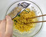 グリンピースとコーンのかき揚げ★動画あり作り方6写真