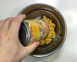 グリンピースとコーンのかき揚げ★動画あり作り方4写真